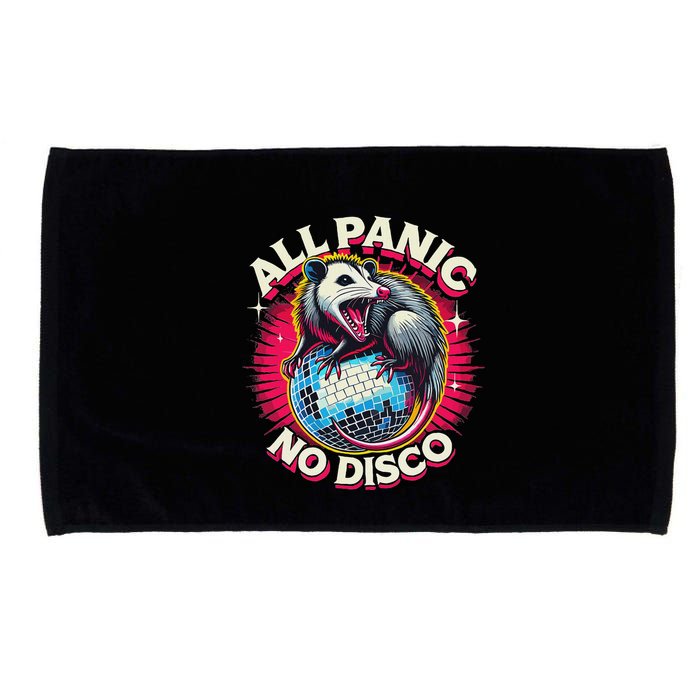 All Panic No Disco Opossum Funny Screaming Possum Microfiber Hand Towel