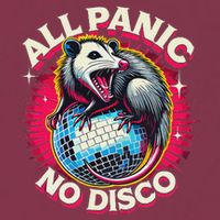 All Panic No Disco Opossum Funny Screaming Possum 16oz Travel Tumbler