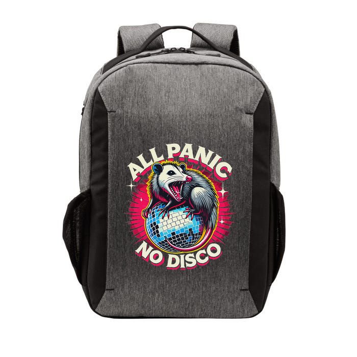 All Panic No Disco Opossum Funny Screaming Possum Vector Backpack