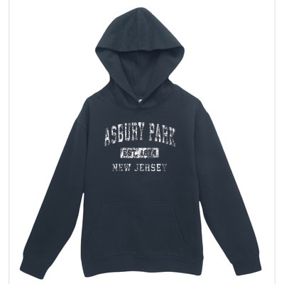 Asbury Park New Jersey NJ Vintage Established Sports Design Urban Pullover Hoodie