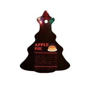 Apple Pie Nutrition Facts Thanksgiving Familly Ceramic Tree Ornament