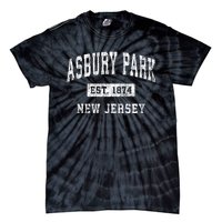 Asbury Park New Jersey Nj Vintage Established Sports Tie-Dye T-Shirt