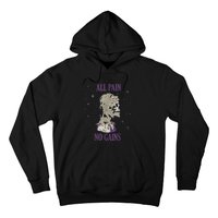 All Pain No Gains Weightlifting Gym Training Powerlifting Hoodie