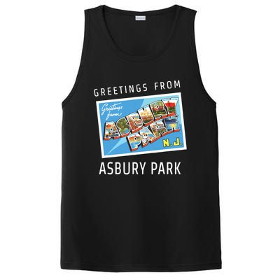 Asbury Park New Jersey Nj Travel Souvenir Gift Postcard PosiCharge Competitor Tank