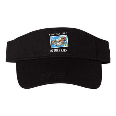 Asbury Park New Jersey Nj Travel Souvenir Gift Postcard Valucap Bio-Washed Visor