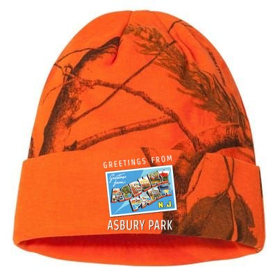 Asbury Park New Jersey Nj Travel Souvenir Gift Postcard Kati Licensed 12" Camo Beanie