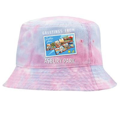 Asbury Park New Jersey Nj Travel Souvenir Gift Postcard Tie-Dyed Bucket Hat