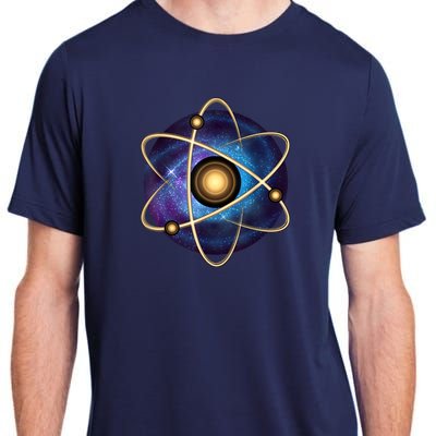 Atom Proton Neutron Physics Adult ChromaSoft Performance T-Shirt