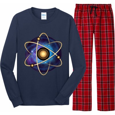 Atom Proton Neutron Physics Long Sleeve Pajama Set