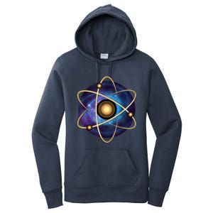 Atom Proton Neutron Physics Women's Pullover Hoodie