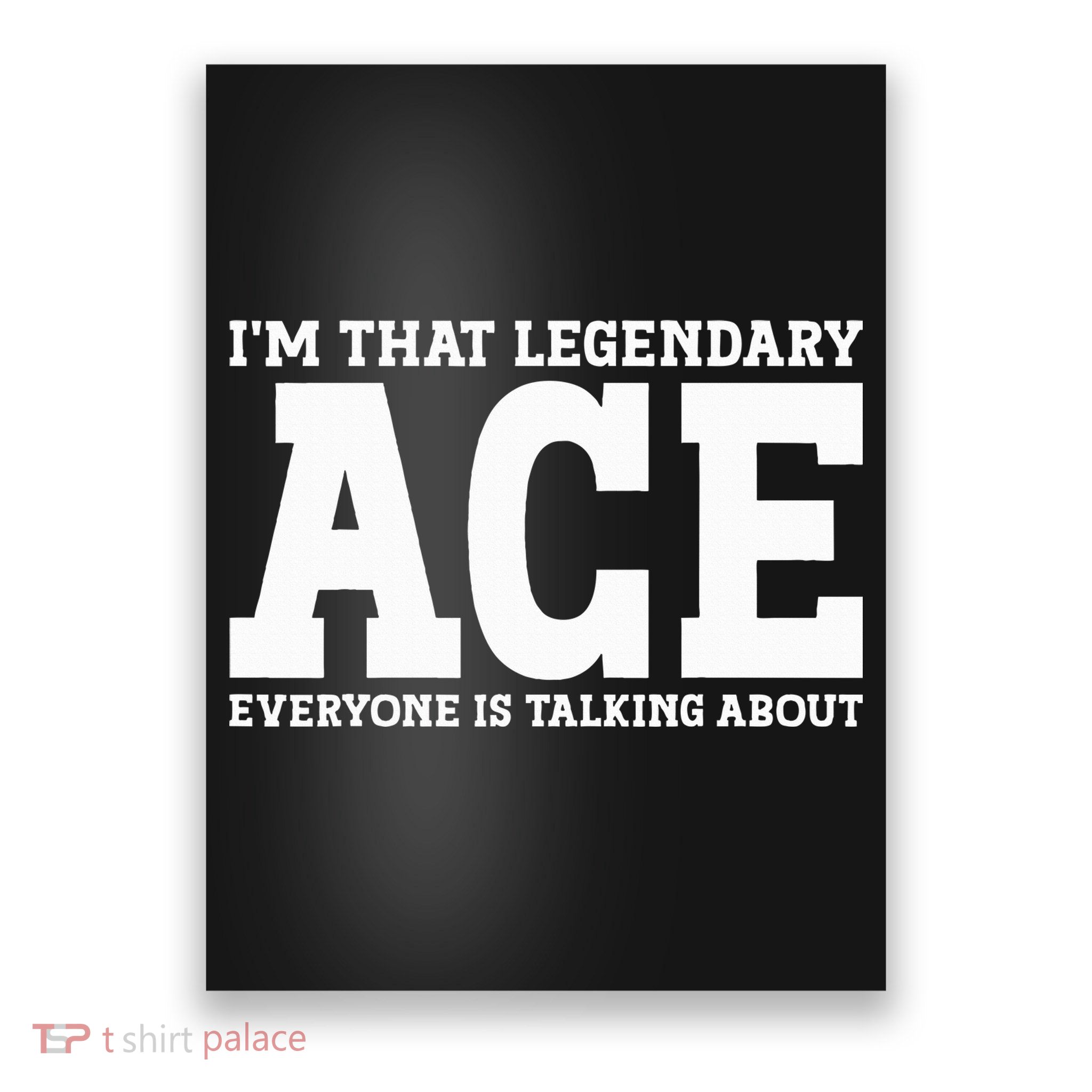 Ace Personal Name Funny Ace Poster