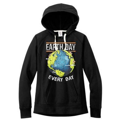 Animal Protection Nature World Global Peace Earth Day Women's Fleece Hoodie