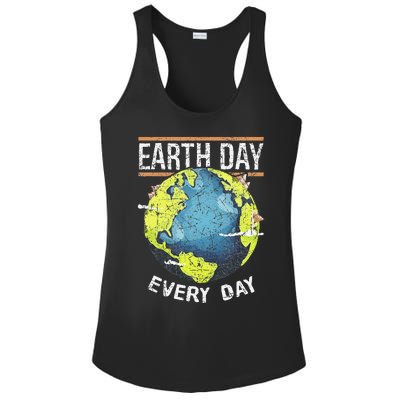 Animal Protection Nature World Global Peace Earth Day Ladies PosiCharge Competitor Racerback Tank