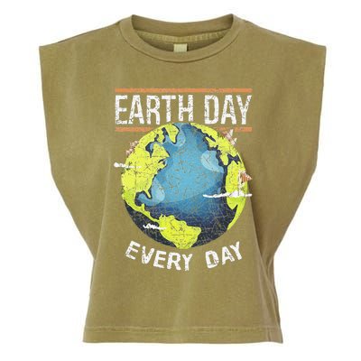 Animal Protection Nature World Global Peace Earth Day Garment-Dyed Women's Muscle Tee