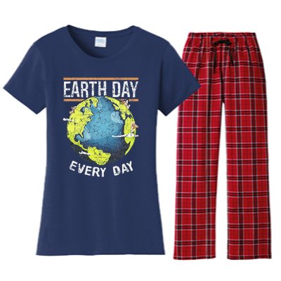 Animal Protection Nature World Global Peace Earth Day Women's Flannel Pajama Set