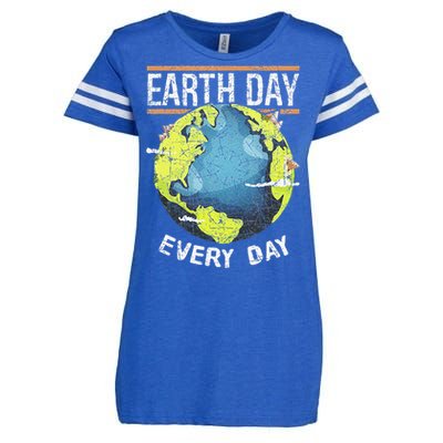 Animal Protection Nature World Global Peace Earth Day Enza Ladies Jersey Football T-Shirt