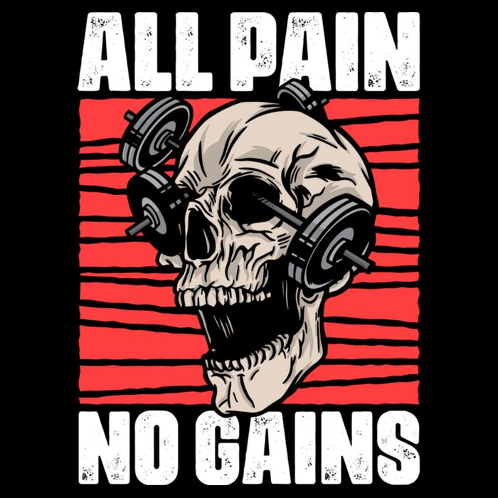 All Pain No Gains Fitness Gym Slogans For Bodybuilders Gift Cooling Performance Crew T-Shirt