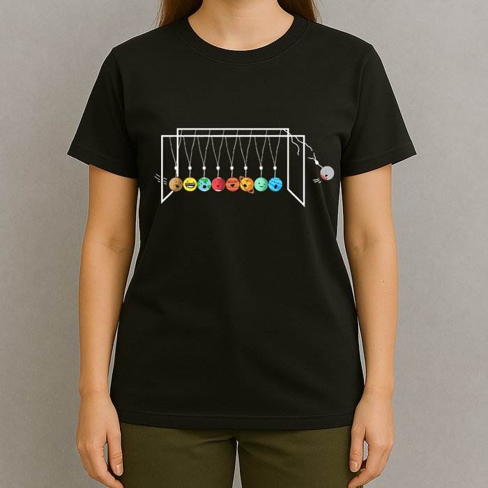 Astrophysicist Planets Newton´S Cradle T-Shirt