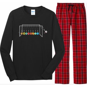 Astrophysicist Planets Newton´S Cradle Long Sleeve Pajama Set