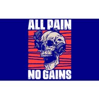 All Pain No Gains Fitness Gym Slogans For Bodybuilders Cute Gift Bumper Sticker