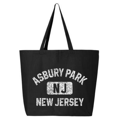 Asbury Park Nj New Jersey Gym Style 25L Jumbo Tote