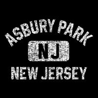 Asbury Park Nj New Jersey Gym Style Zip Tote Bag