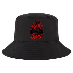 All Pain No Gain Gift Gym Workout Weight And Barbell Gift Cool Comfort Performance Bucket Hat