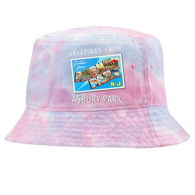 Asbury Park New Jersey Nj Travel Souvenir Gift Postcard Tie-Dyed Bucket Hat