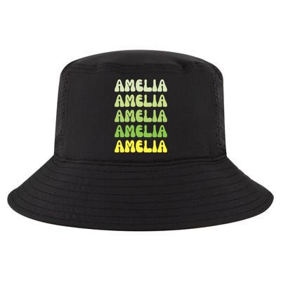 Amelia Personal Name Cute Gift Cool Comfort Performance Bucket Hat