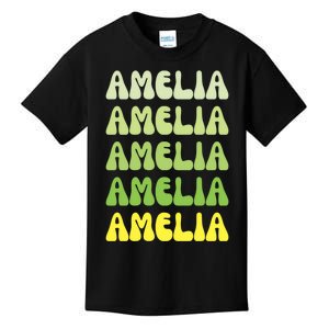 Amelia Personal Name Cute Gift Kids T-Shirt