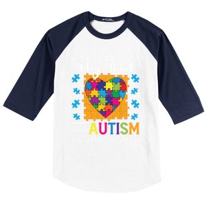 A Piece Of My Heart Has Autism My Brother Gift Baseball Sleeve Shirt