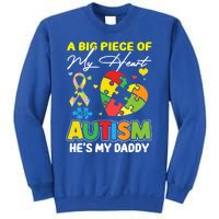 A Piece Of My Heart Has Autism My Daddy Gift Sweatshirt