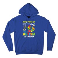 A Piece Of My Heart Has Autism My Gaga Great Gift Hoodie