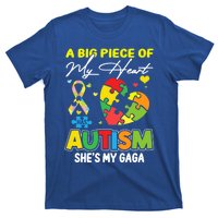 A Piece Of My Heart Has Autism My Gaga Great Gift T-Shirt