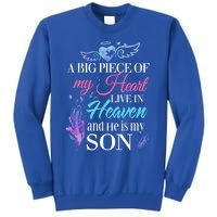 A Piece Of My Heart In Heaven And He Is My Son Gift Sweatshirt