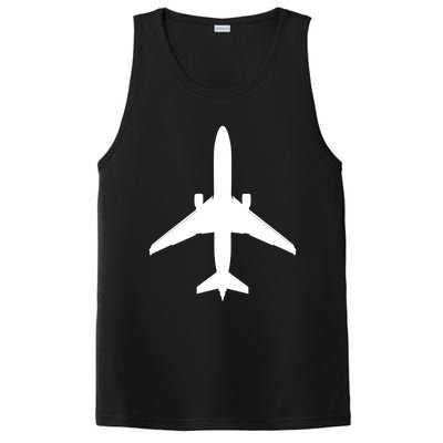 Airline Pilot Off Duty Jet Airplane Gift PosiCharge Competitor Tank