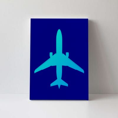 Airline Pilot Off Duty Jet Airplane Gift Canvas