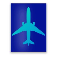 Airline Pilot Off Duty Jet Airplane Gift Poster