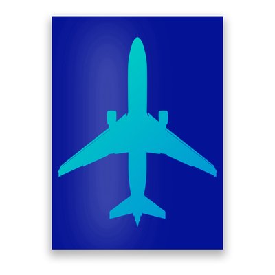 Airline Pilot Off Duty Jet Airplane Gift Poster