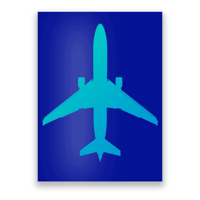 Airline Pilot Off Duty Jet Airplane Gift Poster