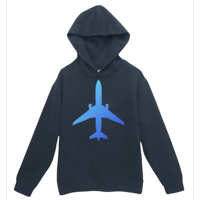 Airline Pilot Off Duty Jet Airplane Gift Urban Pullover Hoodie