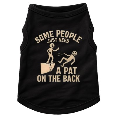 A Pat on the Back - Perfect for Father's Day Gifts Doggie Tank