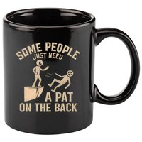 A Pat on the Back - Perfect for Father's Day Gifts 11oz C Handle Ceramic Mug