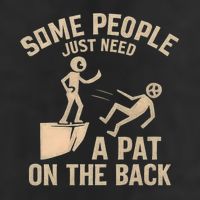 A Pat on the Back - Perfect for Father's Day Gifts 11oz C Handle Ceramic Mug