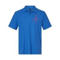 Airline Pilot Off Duty Jet Airplane Gift Softstyle Adult Sport Polo