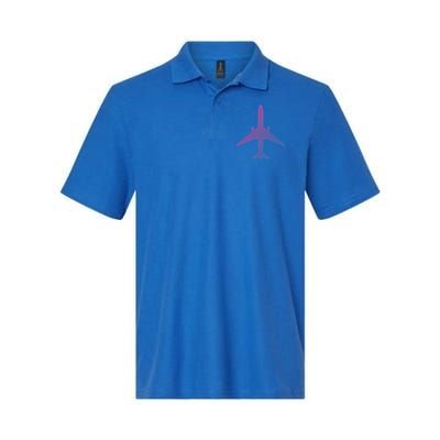 Airline Pilot Off Duty Jet Airplane Gift Softstyle Adult Sport Polo