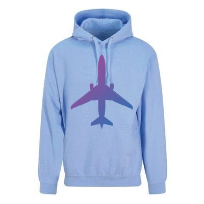 Airline Pilot Off Duty Jet Airplane Gift Unisex Surf Hoodie