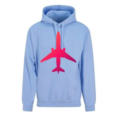 Airline Pilot Off Duty Jet Airplane Gift Unisex Surf Hoodie