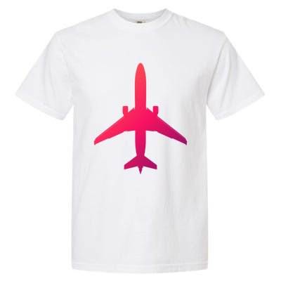 Airline Pilot Off Duty Jet Airplane Gift Garment-Dyed Heavyweight T-Shirt