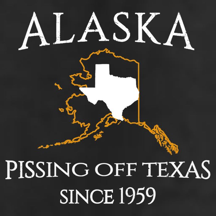 Alaska Pissing Off Texas Since 1959 Size State 15oz Campfire Ceramic Mug